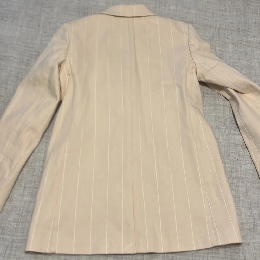 NWT J Crew Alfie blazer in natural denim stripe - Picture 12 of 12